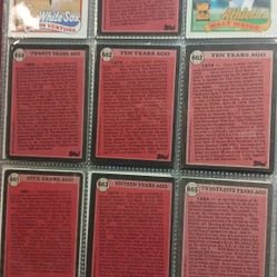 1989 Tops Baseball  Whole Set