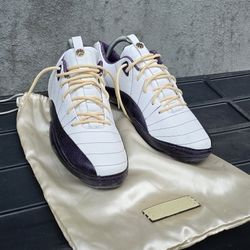 Air Jordan Prima Trainer Purple Taxi 12 XII Shoes 
