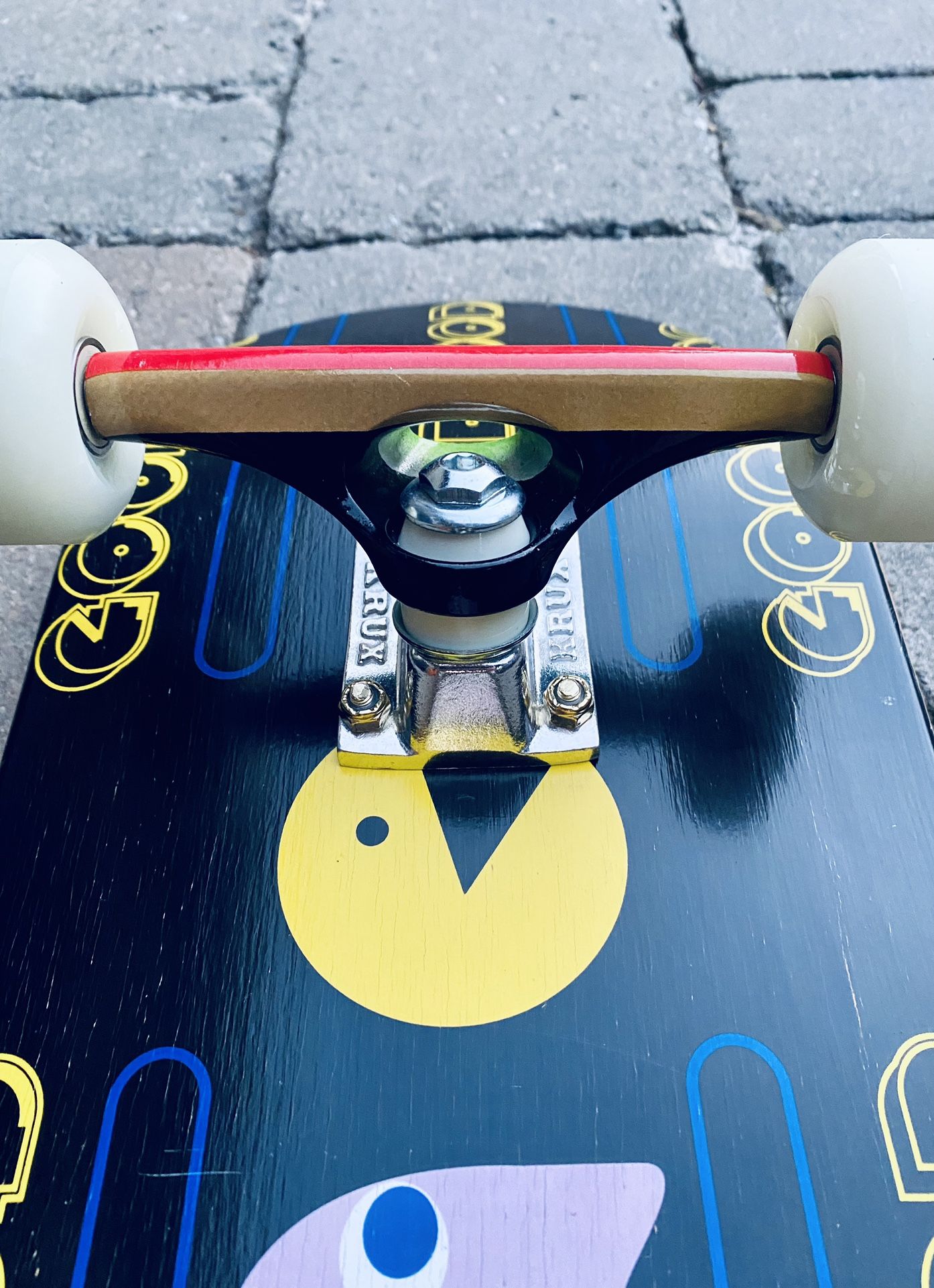 Goodwood Skateboards PACMAN Complete Skateboard 8 x 32 Krux Trucks