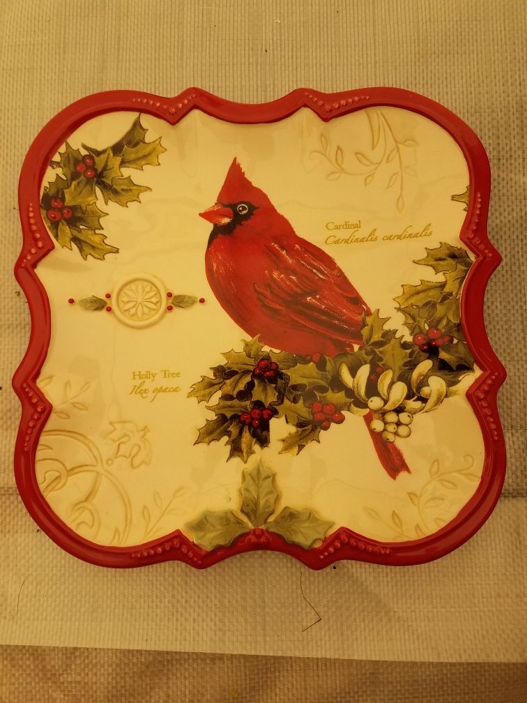 Christmas collection plate