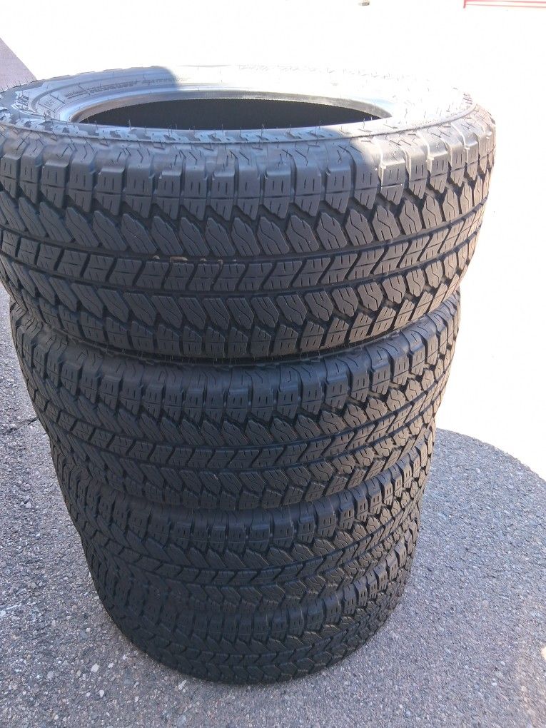 2024 ONLY TIRES 275/60/R20 BRIDGESTONE ALL-TERRAIN 99 % $ 599