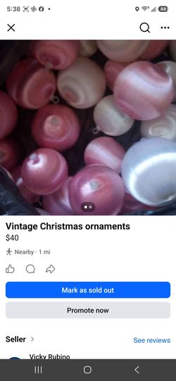 Vintage Christmas Ornaments