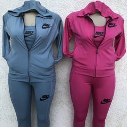 3 Pcs Plus Sizes Outfits Include Shirt Jacket And Pants