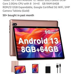 DMOAO Tablet 10.1 inch Android 12 Tablet
