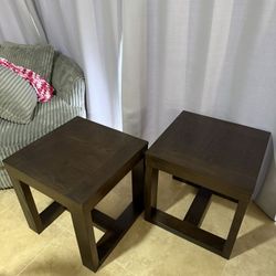 Ashley Furniture Brown End Tables