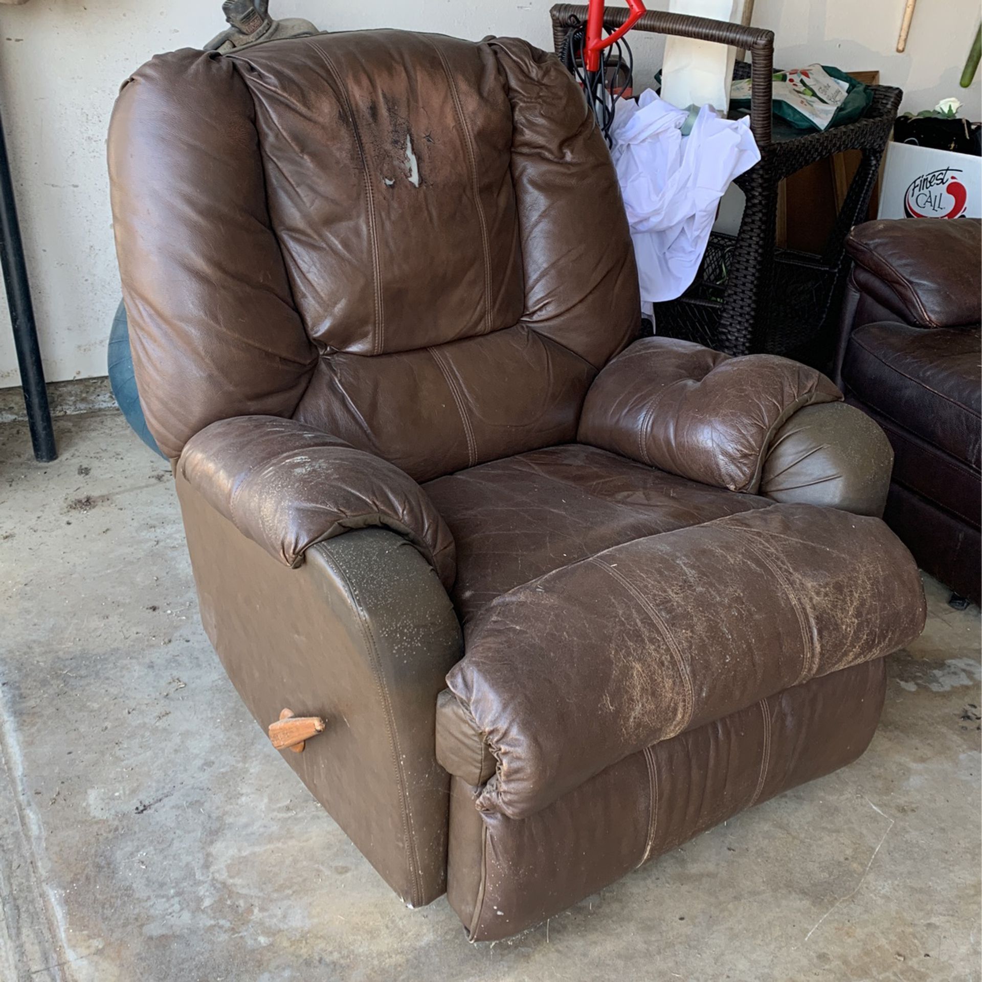Recliner And Couch 