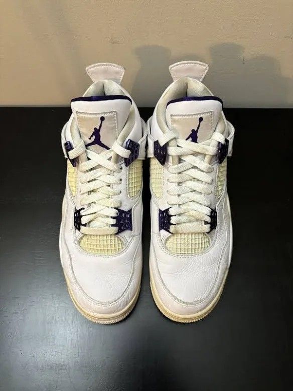 Jordan 4 Purple Metallic