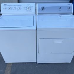 Kenmore Washer And Kenmore Electric Dryer 