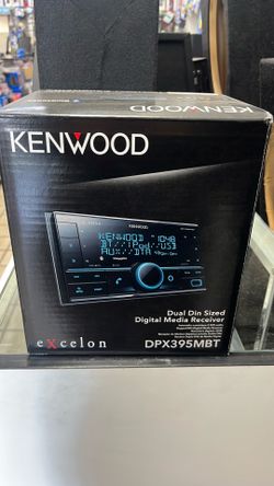 Kenwood EXCELON Bluetooth Double Din Radio with volume knob