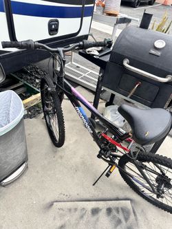 Mongoose bike works great needs a little cleaning is all