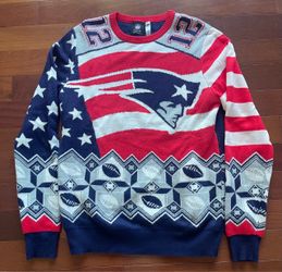 Men’s New England Patriots Tom Brady Sweater - Size Medium