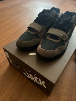 Men’s Travis Scott jump man jack dark mocha size 14