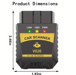 Super MINI V020 Wireless OBD2 Scanner Auto Car Diagnostic Tool Reader
