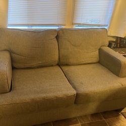 Gray Loveseat
