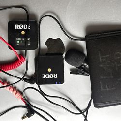 Rode wireless mic Lav Mics
