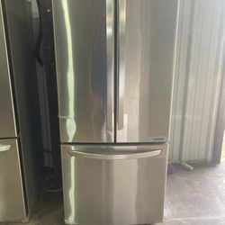 LG refrigerator French door, stainless 30 inches