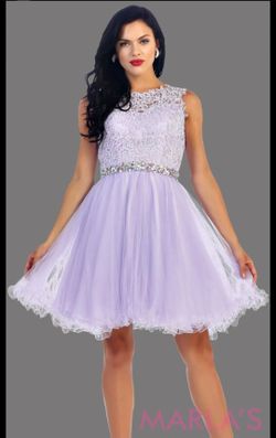 Prom Lavender Dress Size SMALL $40