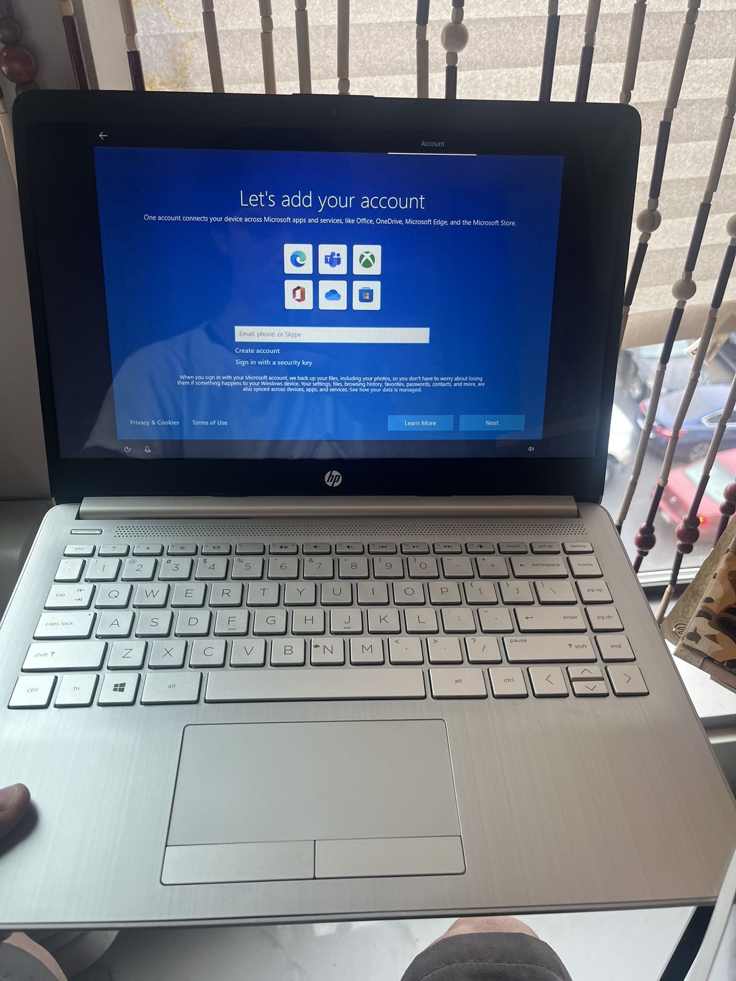 HP 14 inch Windows Laptop Intel Celeron N4120 4GB RAM 64GB eMMC Silver