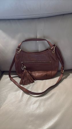 Michael Kors, detailed tassel Crossbody purse.
