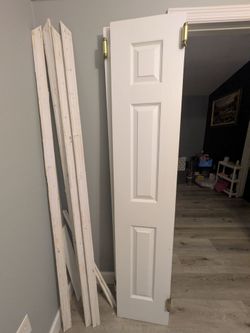 Two 15 3/4 x 80 door