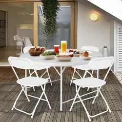 Folding Chair . White 10 pack at $ 100.00