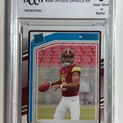 2024 NFL Trading Card - Graded (9) Slabbed Jayden Daniels RC