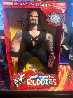 Wrestlers WWF bone crunch buddie