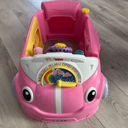 Fisher-Price Baby Learning Toy Laugh & Learn Crawl Around Car Activity Center