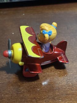 McDonald's Happy Meal Toy 1990 Disney TaleSpin Molly’s Biplane (Loose)