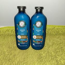 2 Shampoo 13.5oz Herbal Essences Argan Oil Repair Aloe And Camelia 