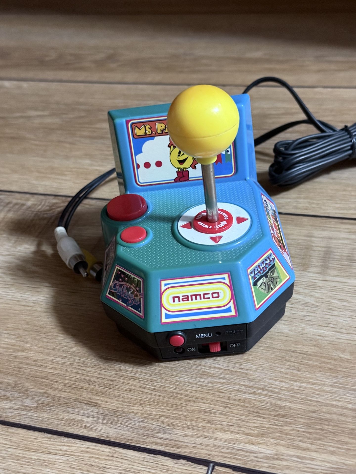 Namco Ms. Pac-Man Plug & Play joystick console