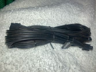 12VHPWR PCIe Power Cable Sleeved Black