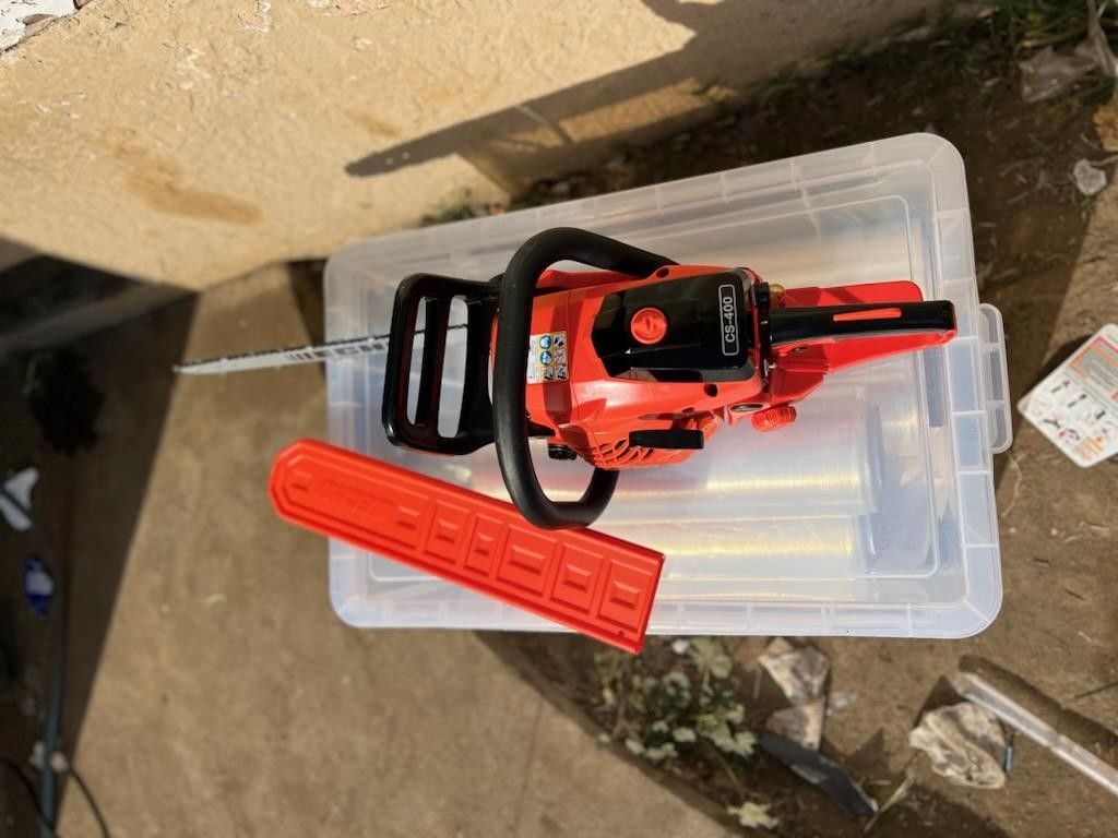 16 in. 40.2 cc Gas 2 Stroke Rear Handle Chainsaw