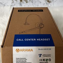 HEADSET ARAMA USB WITH MICROPHONE 