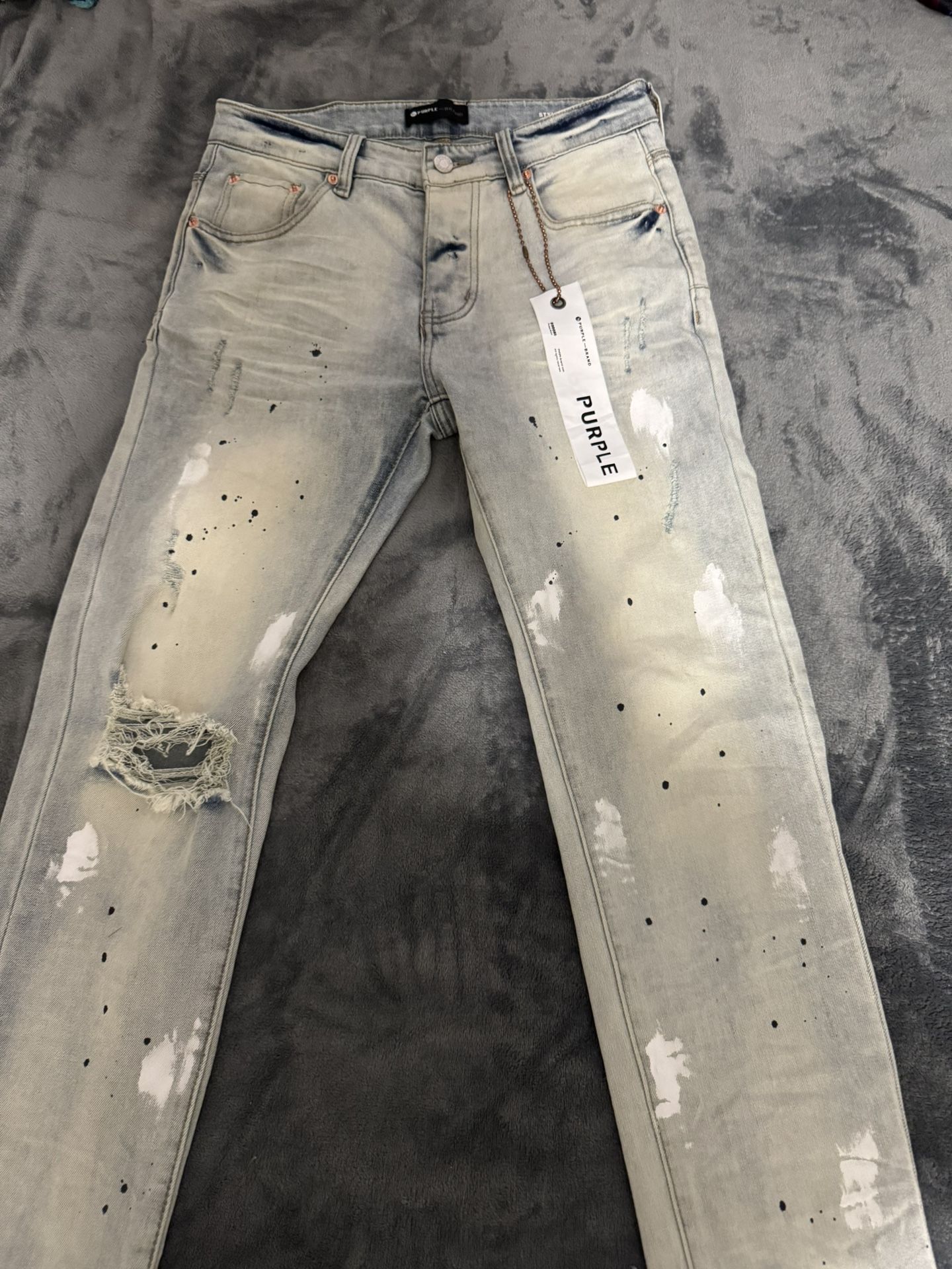 Purple Jeans Size 30