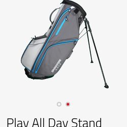 Bridgestone Play All Day Golf Bag With Stand