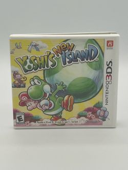 Yoshi's New Island - Nintendo 3DS - Tested and Working