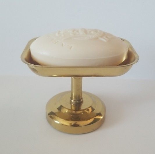 Vintage Brass Soap Dish 