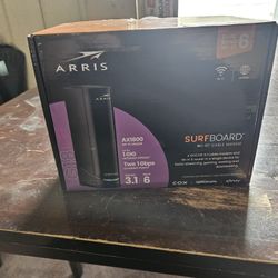 ARRIS G18 AX1800 D3.1 Wi-Fi 6 Cable Modem Router