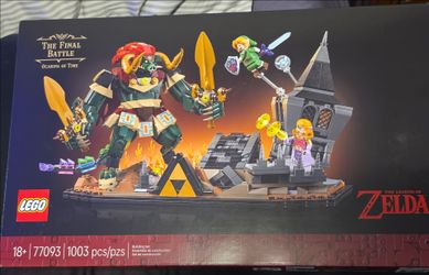 LEGO 77093 The Legend of Zelda Ocarina of Time Final Battle 18+ Set 1003 PCS