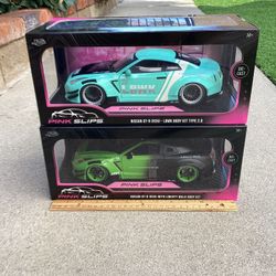 New Nissan GTR (R35) Liberty Walk MetaDiecast Car Scale 1:18 (Valencia) $60 Each One