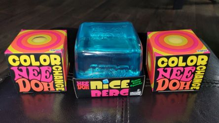 NEE DOH COLOR CHANGE($10)  & NEE DOH NICE BERG SUPER SOLID SQUISH ($22)
