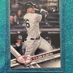 2017 Topps Series 1 Tyler Austin Rookie RC #43 New York Yankees MLB