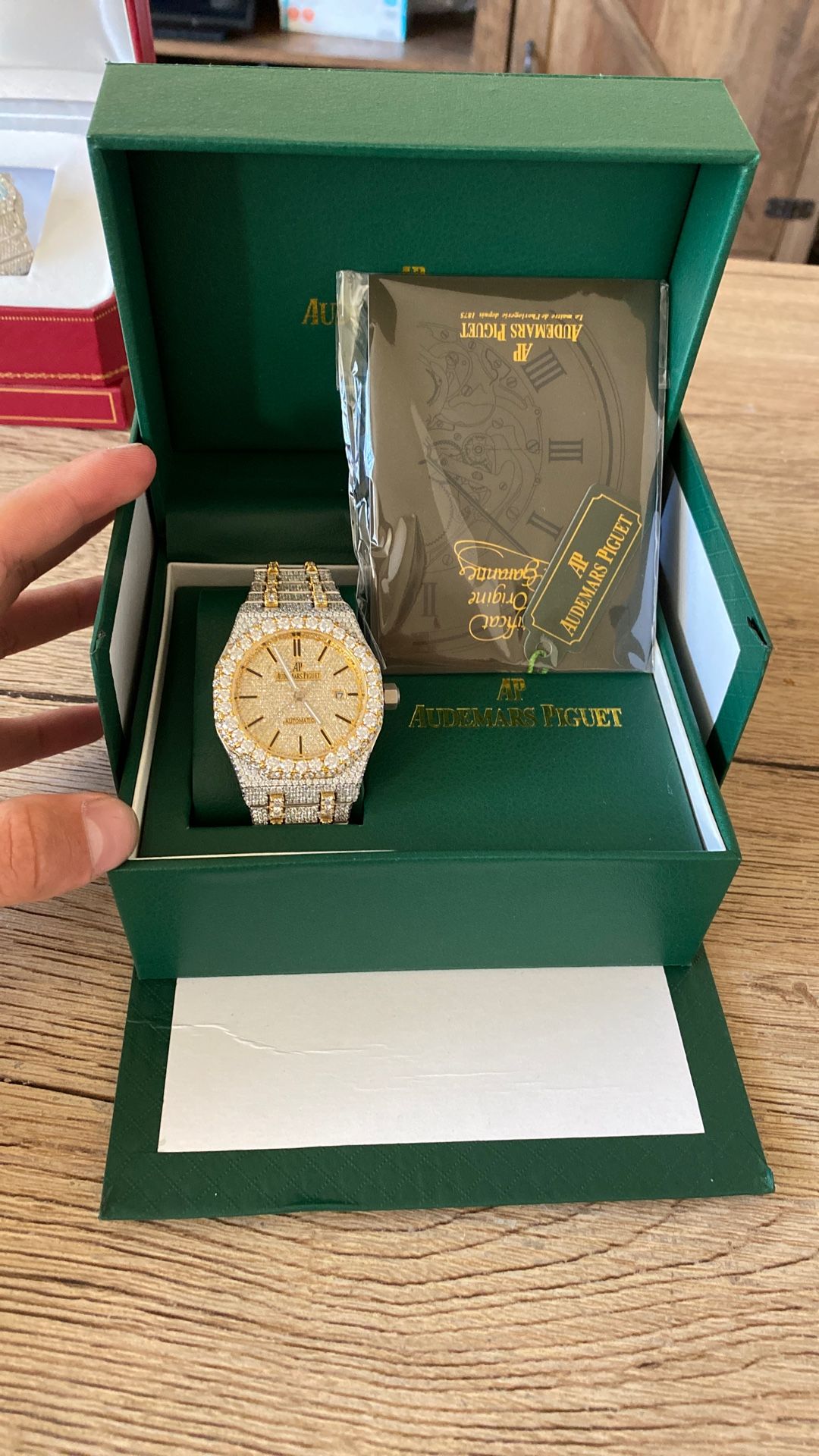 Ap Royal Oak Moissanite VVS