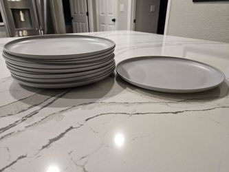 Room Essentials gray plates