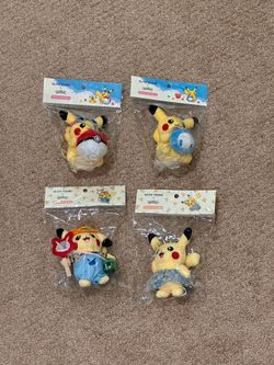 Olive Young Pikachu Plush Keyring