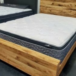 New Hyanna wooden bed frame