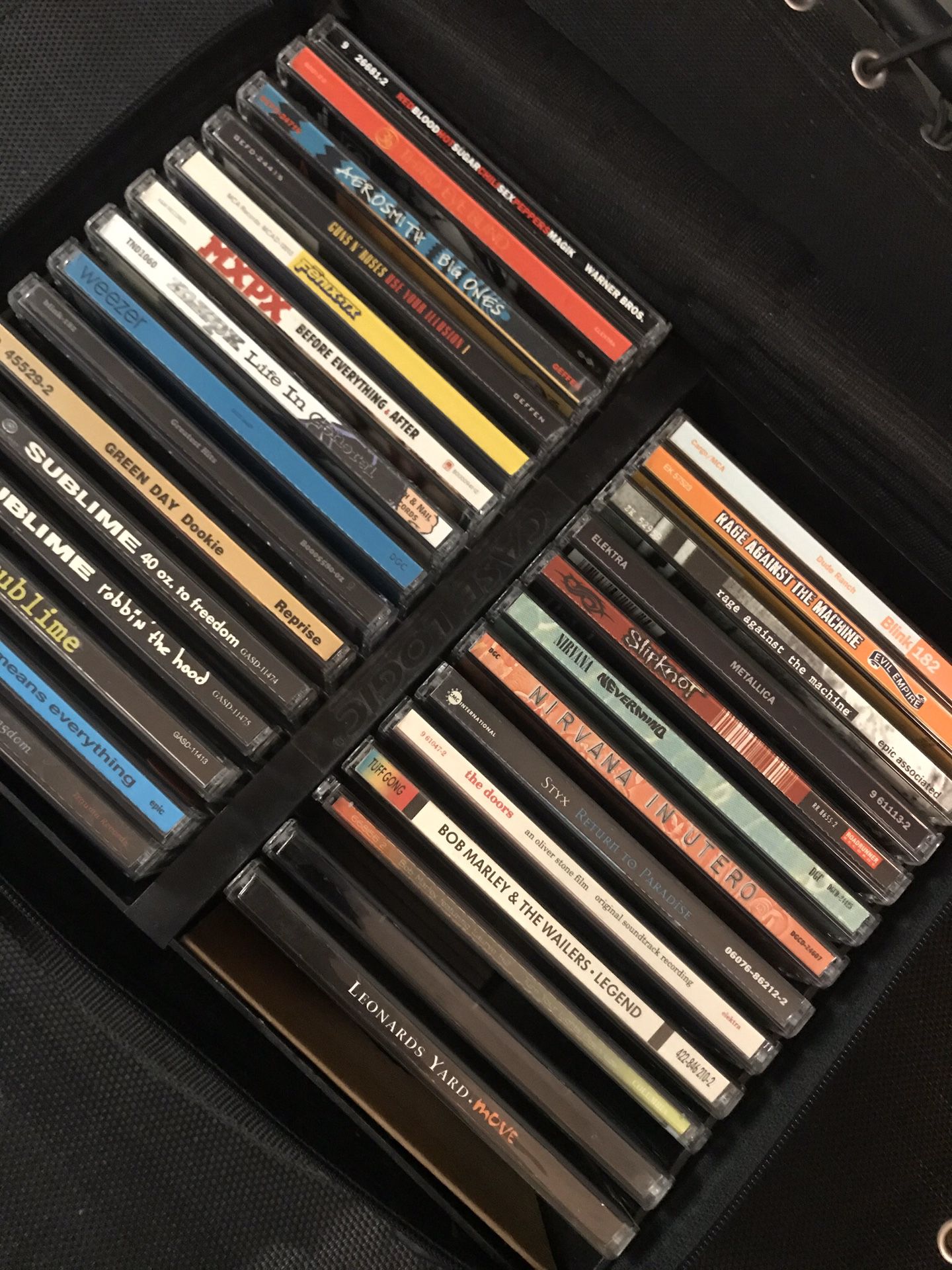 Rock Music CD collection