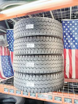 ✅ LT275/70R18 GOODYEAR ADVENTURE TERRAIN 275 70 18 SET 4 NICE USED TIRES