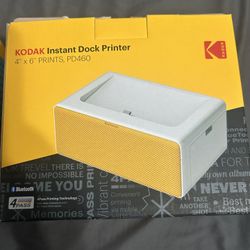 KODAK Dock Plus 4PASS Instant Photo Printer, 4x6 inches, 80 Sheets Bundle Included